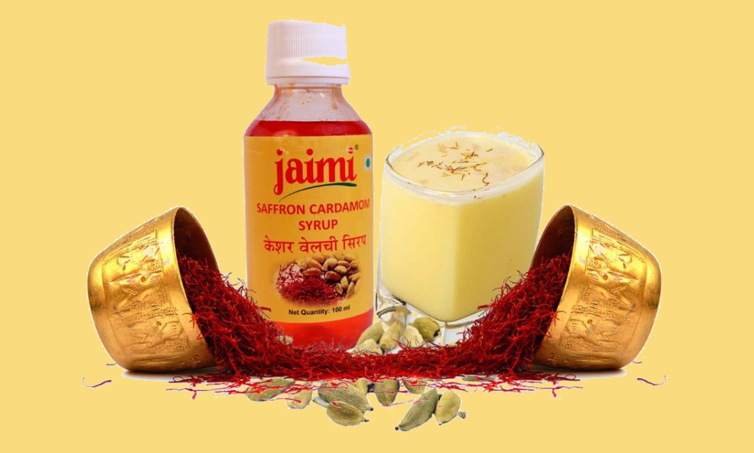Saffron Cardamom Syrup
